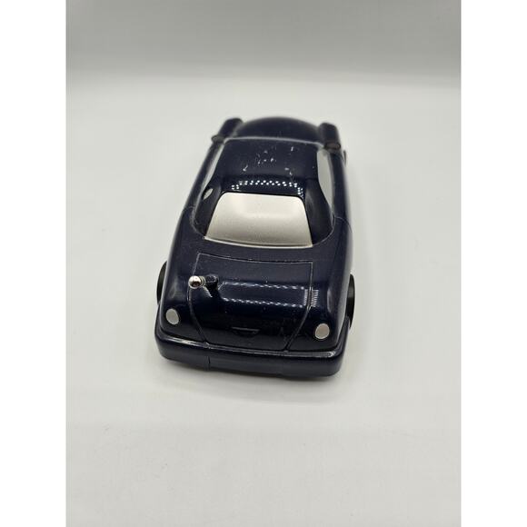 Vintage Navy Blue Car Shaped - AM/FM Radio Transistor Novelty No Box - Picture 3 of 6